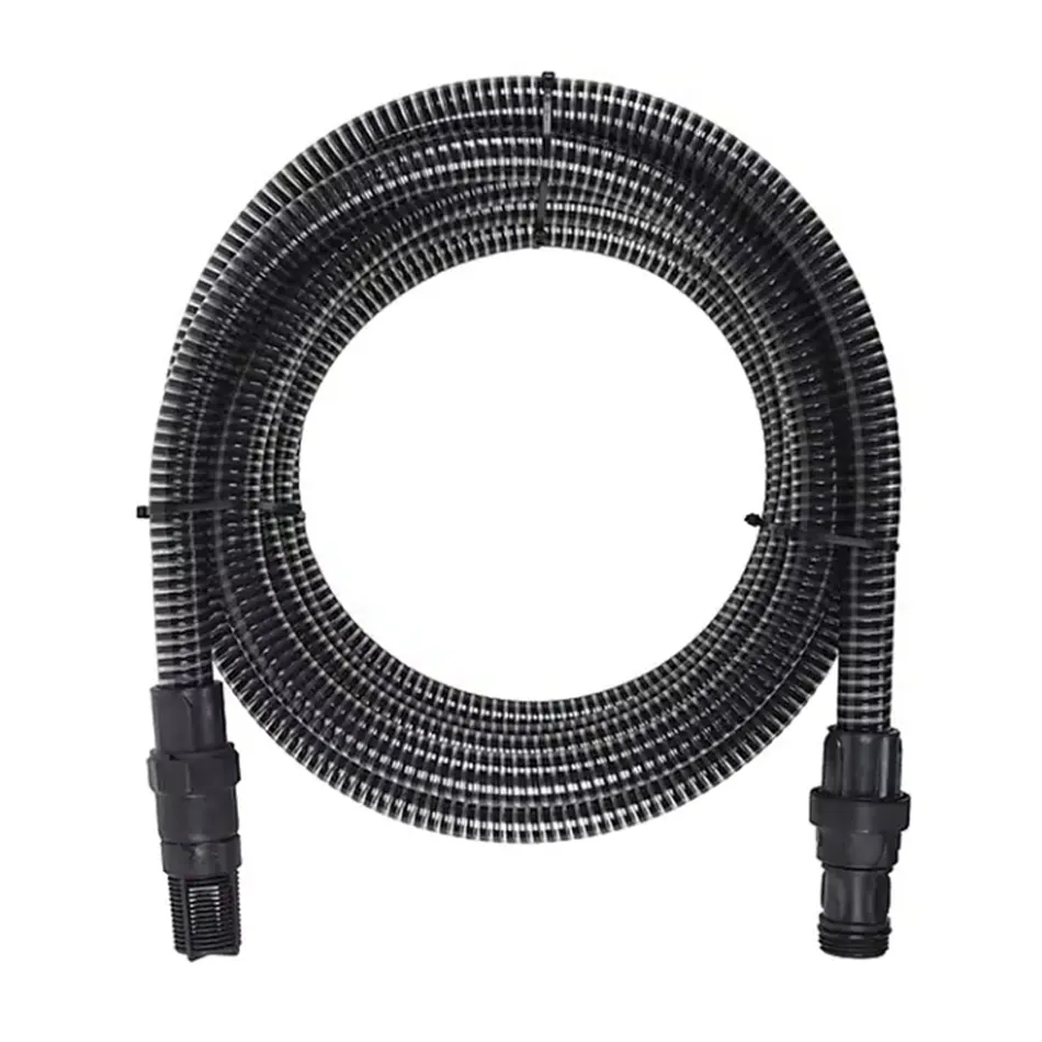 Flexible Corrugated Vacuum PVC Water Pipe Irrigation Watering 1 Inch Garden Pump Suction Hose