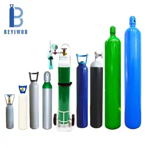 Promotional price ISO9809 20L 50L High Pressure Oxygen Gas Tank Oxygen Cylinder for ambulance