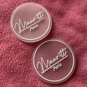 Patchs en caoutchouc PVC pour pantalons, lettres gaufrées transparentes, Badge en Silicone pour vêtements, Badge pour Jeans, 1 pièce - Product Image 1