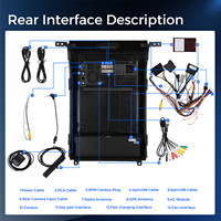 Podofo 12.95'' Écran tactile 2K Incell pour Ford F150 2013-2014 Autoradio CarPlay/Android Auto sans fil 4+64G 8 cœurs DSP 4G LTE