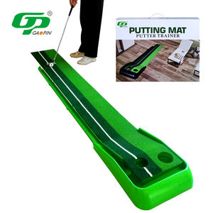 Vente chaude Tapis de pratique de golf en intérieur avec piste de retour de balle automatique Logo personnalisé Aide au tuteur - Product Image 3