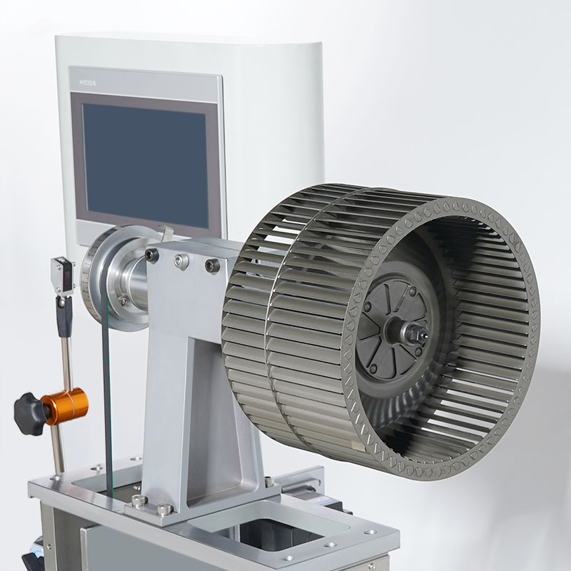 balancing machine for axial fan