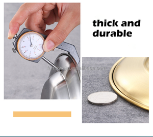 <span class=keywords><strong>Assiette</strong></span> de vaisselle en acier inoxydable 201 et 304 <span class=keywords><strong>assiette</strong></span> de pâtes et soupe à approfondissement créatif <span class=keywords><strong>assiette</strong></span> de nourriture coréenne vente en gros - Product Image 3