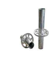 Pali Verticali per Tralicci Scenici Reya Zincati con Connettore a Sgancio Rapido Disc-Lock, Accessori per Eventi, Gambe a Montaggio Veloce - Product Image 1