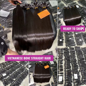 Venta al por mayor 100% extensiones de cabello humano crudo camboyano y vietnamita cutícula alineada grado 10A 12A <span class=keywords><strong>Ahir</strong></span> Bundles - Product Image 5