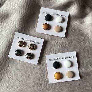 ขายส่งแม่เหล็กติดเสื้อ 29 สี ไม่เป็นขุย สีทอง สีเงิน เข็มกลัดแม่เหล็ก อุปกรณ์มุสลิม เข็มกลัดฮิญาบ - Product Image 3