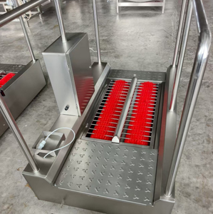 Station d'hygiène automatique avec système de contrôle d'accès pour le nettoyage et la désinfection, machine à laver les bottes avec stérilisateur manuel - Product Image 6