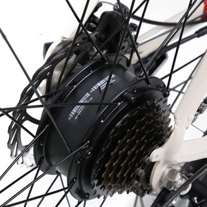 Vélo de montagne électrique TXED Factory 27,5 pouces, cadre en acier, 7 vitesses, frein à disque mécanique, batterie au lithium - Product Image 6