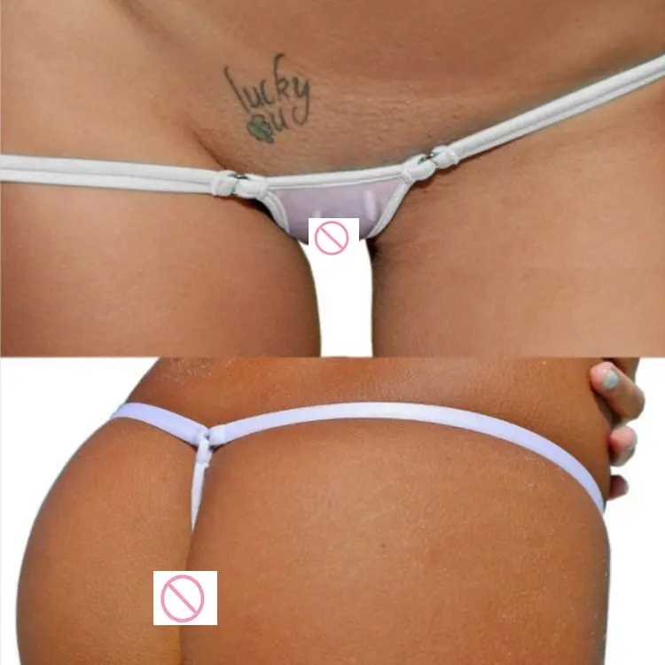 XP074 venta al por mayor precio de fábrica imagen abierta chica Tanga mujer Sexy pequeño pantalón G cadena Tang Sexy mujer ropa interior T espalda bragas