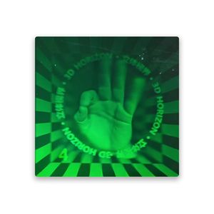 Chất lượng cao OEM/ODM thiết kế chống giả an ninh in độc đáo 3D Phản Chiếu ba chiều sticker với nhãn - Product Image 1