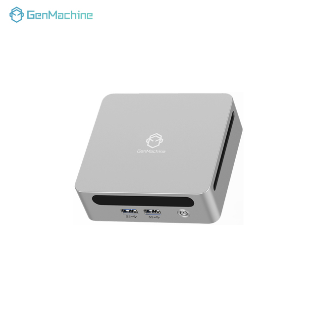 GenMachine AMD Ryzen 5 5600U DDR4 64GB SSD HDD Mini PC Win LAN Desktop Gaming Computer Office Computer Gamer Mini PC