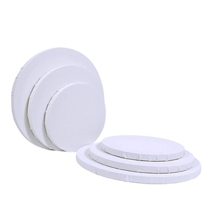 Tranh Vẽ Trắng Trắng Hình Tròn Căng Vải Cho Họa Sĩ Họa Sĩ Họa Sĩ Sở Thích Sinh Viên - Product Image 1