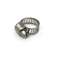 Tuyau de gaz galvanisé fluide fixation flexible feu double oreilles collier de serrage