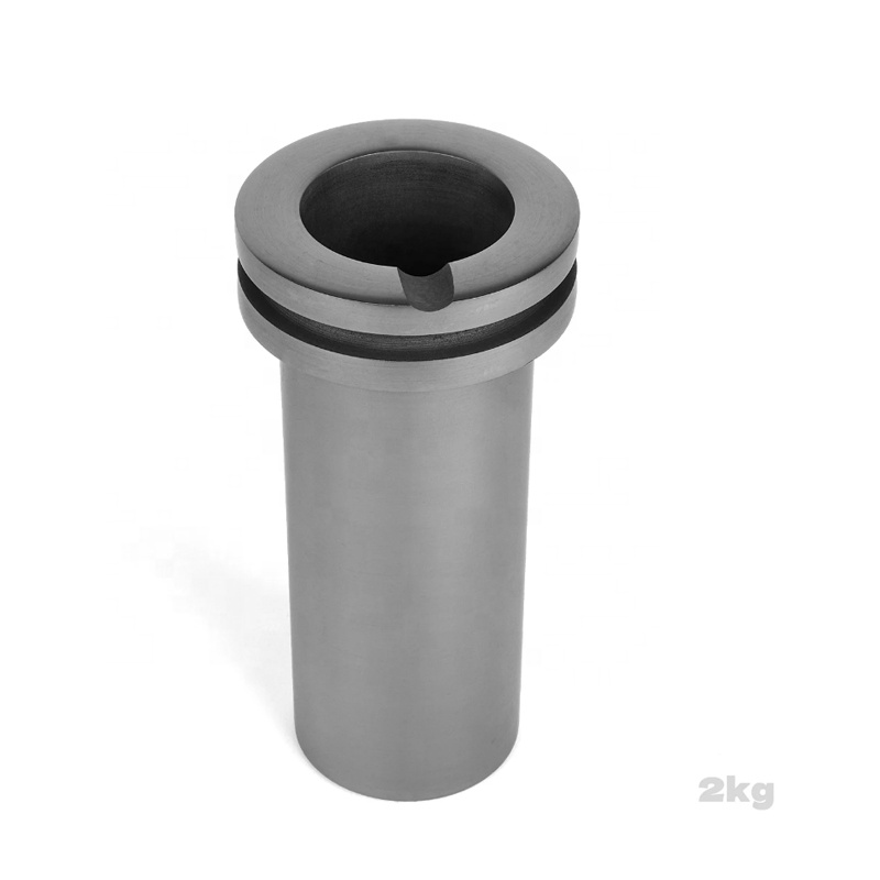 High Purity 1KG 2KG 3KG Graphite Crucible for Gold Silver Copper Furnace Casting Metal Melting Jewelry Tool Equipment