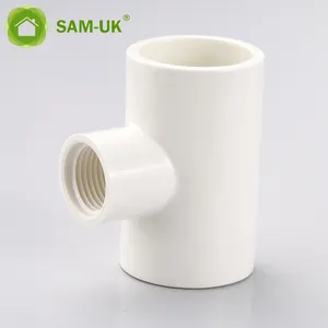 Vente droite d'usine SAM-UK une nouvelle explosion de raccords de réduction de branche filetée femelle de qualité tuyau en té en pvc