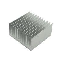 Profil de tube en aluminium de dissipateur de chaleur d'amplificateur d'aileron de grande précision de haute précision dissipateur thermique personnalisé pour appareil électronique haute puissance