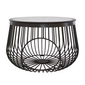 ETERNIPAWS Dual-Use Umweltfreundlicher Metall-Teetisch im neuen chinesischen Stil, schlichtes Eisenkunst-Design, solides, handwaschbares kleines Hundebett für alle - Product Image 3