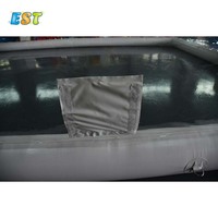 Tente de piscine gonflable rétractable personnalisée, bâche d'hiver, dôme à bulles, gonflable