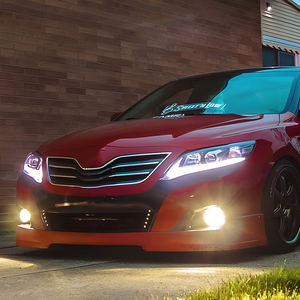 ชุดไฟหน้ารถยนต์ LED รุ่นใหม่ ปี 2012-2014 สำหรับรถยนต์โตโยต้า แคมรี่ รุ่นที่ 7 เวอร์ชั่นอเมริกา พร้อมเลนส์โปรเจคเตอร์ อุปกรณ์เสริมครบชุด - Product Image 5