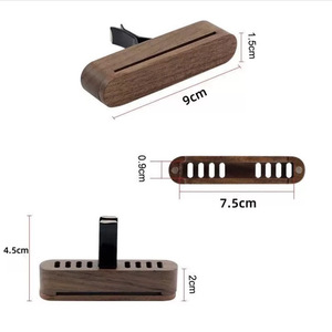 Trendy Bestseller Black Walnut Car air Freshener <strong>Vent</strong> <strong>Clip</strong> Neoclassical Style Light-luxury Fragrance <strong>Diffusion</strong> Mosquito - Product Image 2