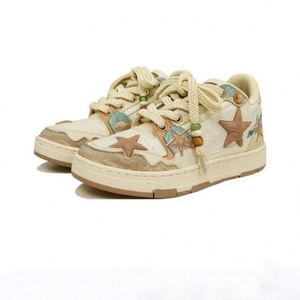 Nouveau produit 2025 : Chaussures à plateforme polyvalentes brodées style étoile « Qingming Shanghe Tu » pour hommes et femmes (Chaussures de couple) - Product Image 5