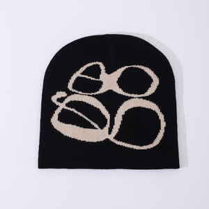 SOLPOP Berretto Lavorato a Maglia con Logo Personalizzato, Stampa Digitale Jacquard, Cappello Unisex Autunno Inverno per Uomo e Donna - Product Image 4