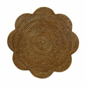 Woven Natural Rattan Placemat Heat Resistant Braided Wicker <b>Table</b> <b>Mats</b> Decor for Wedding Decoration - Product Image 6
