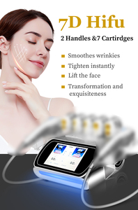 Máquina HIFU 7D, Máscara Facial y Corporal, <span class=keywords><strong>Lifting</strong></span> Facial de Alta Intensidad, Cepillo de Limpieza Facial, Reafirmante de Piel, Antienvejecimiento, Multifuncional - Product Image 2