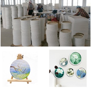 <strong>Round</strong> Shape Artist <strong>Canvas</strong> Select Hand Painting Oil Acrylic Art <strong>Canvas</strong> - Product Image 4