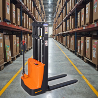 NRT 1000kg 1500kg 2000kg Apilador eléctrico completo Walkie Carretillas elevadoras eléctricas Apilador eléctrico