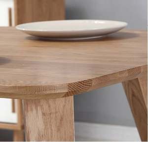 Mesa de Comedor y Sillas de Madera Pura Japonesa, Combinación Rectangular, Mesa Pequeña y Sencilla para Familias - Product Image 4