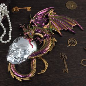 DM892 Mouche Dragon Crânes Squelette Résine Époxy DIY Silicone Moule pour Ciment Béton Gypse Plâtre Art Décor pour Gâteau Outils - Product Image 6