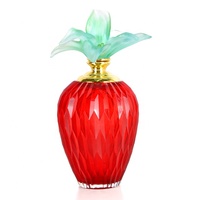 Flacon de parfum en verre cristal artisanal de qualité supérieure avec coffret cadeau haut de gamme pour un cadeau de la Saint-Valentin