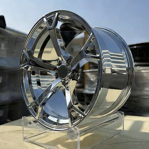 Rines Cóncavos Profundos Plateados Brillantes 5x114.3 5x120 5x100 5x112 para Autos de Pasajeros, Ruedas Cromadas de 18-24 Pulgadas para Infiniti <span class=keywords><strong>S1</strong></span> Nissan Nismo V1 - Product Image 6