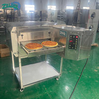 Horno Eléctrico de Pizza de Alta Capacidad y Lujo de 18 Pulgadas con Aire Caliente 3D para Pizzería y Fábrica de Alimentos Industrial