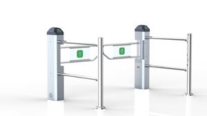 2 полюса вход для супермаркета 304 Безопасные ворота из нержавеющей стали ручной механический барьер для супермаркета поворотные ворота - Product Image 2