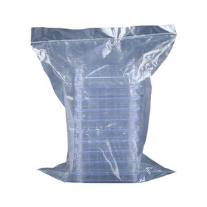 Boîte de Pétri carrée Yuan Yi 10x10cm en plastique transparent avec grille pour culture bactérienne, usage en laboratoire - Product Image 3