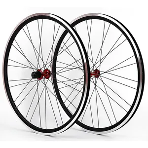 China Made 700c Aluminum Alloy Road Bicycle Rim With 28holes 27mm Widths