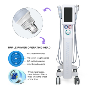NOVA NV-WX600 Hydro Microdermabrasion Facial Machine Deep Cleaning 6 Handpieces 7 Inch Touch Screen Portable Oxygen Jet Spa Use - Product Image 3