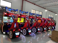 Console de jeu de course de simulation d'arcade à pièces LCD de 42 pouces d'intérieur Parfait pour les centres de divertissement à domicile