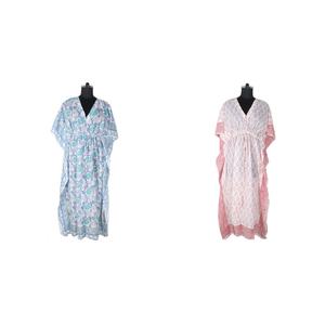 Caftan Long imprimé pour femmes, grande taille, collection - Product Image 1