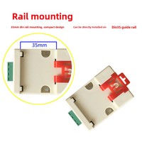 Transmetteur industriel de température et d'humidité Yunifai RS485, capteur Modbus RTU, précision 0,5°C, montage sur rail DIN, 5-30V, environnemental