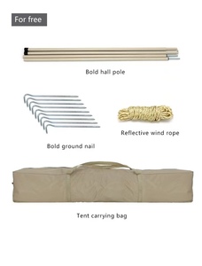 Tenda da campeggio Wilderness goditi la <span class=keywords><strong>vista</strong></span> panoramica tecnologia innovativa protezione solare addensata rivestimento in argento tenda da esterno per famiglie - Product Image 5