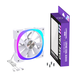 Lovingcool Precio bajo 120mm Mute Gran volumen de aire <span class=keywords><strong>Gaming</strong></span> <span class=keywords><strong>Computer</strong></span> Pc Case <span class=keywords><strong>Cpu</strong></span> Cooler Colorido 6pin Rgb Ventilador de refrigeración - Product Image 6
