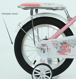 OEM 12 14 <span class=keywords><strong>16</strong></span> 18 <span class=keywords><strong>pouces</strong></span> pour enfants de 5 à 8 ans, vélo pour enfants, filles et garçons, avec panier, roues d'apprentissage, vélo à roulettes - Product Image 2