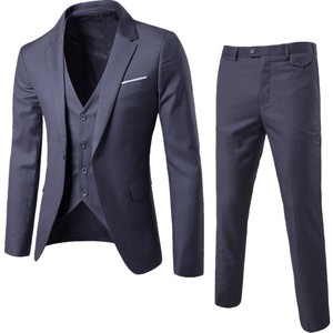 Vente chaude hommes trois pièces pantalons respirants costumes pour l'<span class=keywords><strong>été</strong></span> pour garçons <span class=keywords><strong>d</strong></span>'honneur et marié <span class=keywords><strong>mariage</strong></span> - Product Image 3