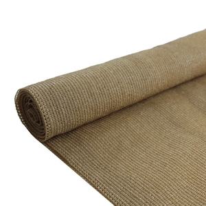 HDPEベージュ95% シェーディング率サンシェードネットメッシュ布生地農業カーポート温室用 - Product Image 2