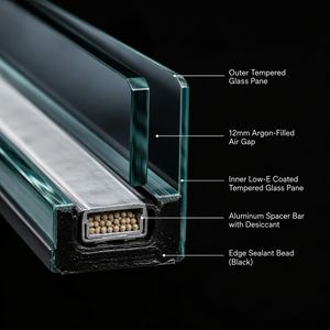 Dôme <span class=keywords><strong>de</strong></span> toit en verre trempé en aluminium pour puits <span class=keywords><strong>de</strong></span> lumière pyramidal, étanche, personnalisé, résidentiel, commercial, OEM - Product Image 4