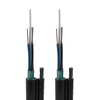 Câble de fibre optique aérien autoportant extérieur FTTX FTTR GYTC8S avec gaine PE certifié CE/ROHS/ISO9001 G652D/G657A1/G657A2