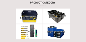Batterie lithium-ion HT 12V 100Ah 200Ah LiFePo4 en stock en Europe, haute capacité et polyvalente, large application pour le stockage d'énergie des camping-cars - Product Image 2
